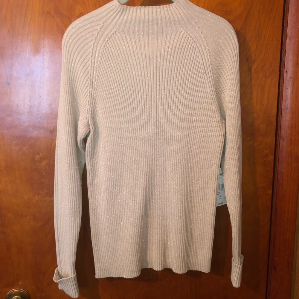 Pink-Glitterd  Sweater 🌸